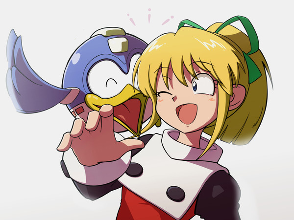 ロックマン8より　ロールちゃんとビート