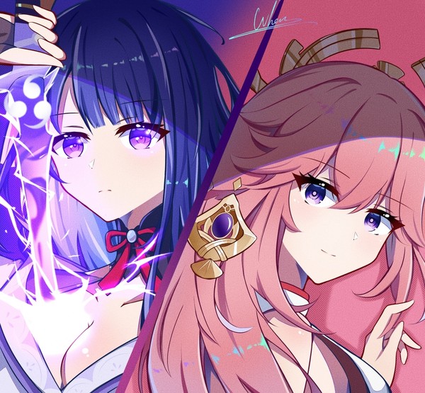 雷神×八重神子