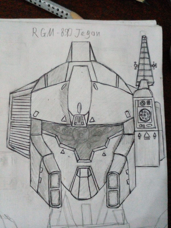 EFSF MS RGM-89D Jegan`s head