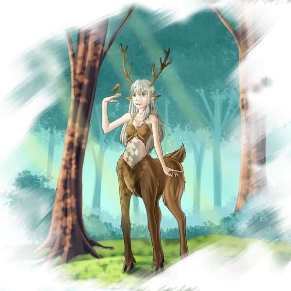 Servitaur girl