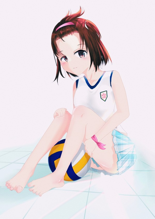 Shimizu and volleyball