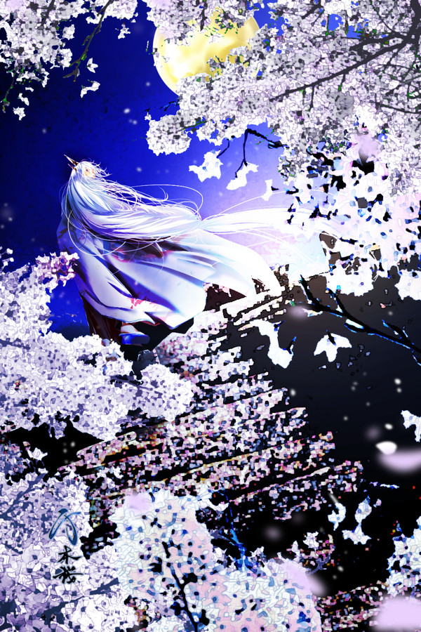 夜桜