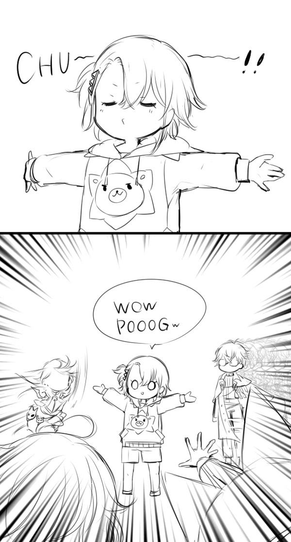 TwitterにあげてたLuxiem落書き漫画たち①