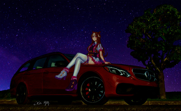 スペシャルウィーク(ウス娘) × E63 Wagon