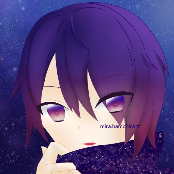 オリジナルキャラ 星空イメージ