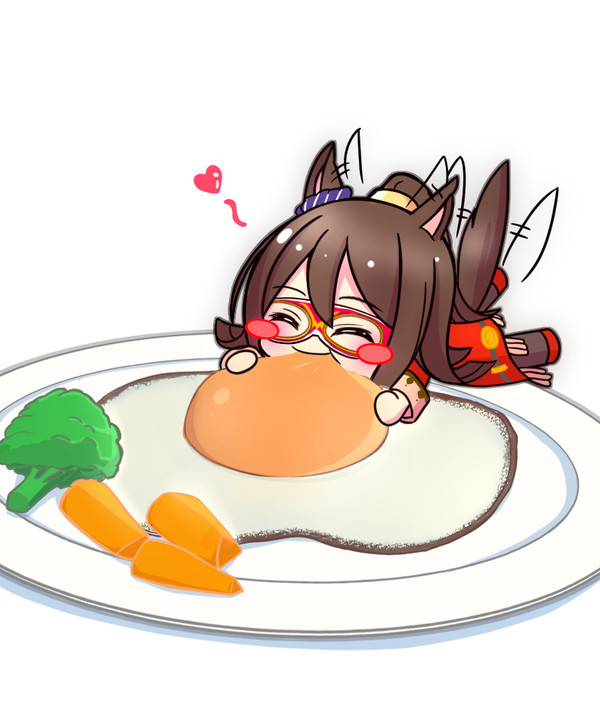 朝食ハムハムシリーズ エルコンドルパサーver.(差分あり)