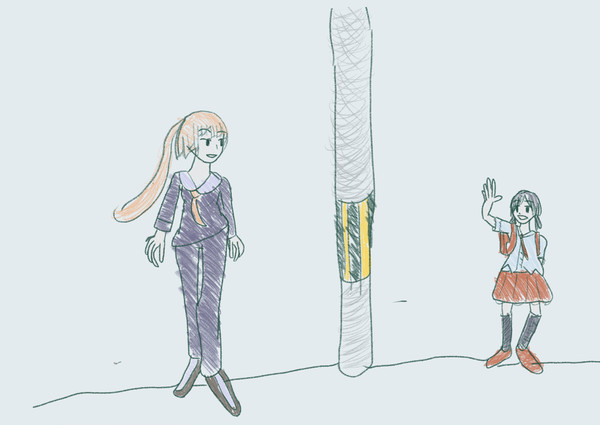 出会う二人
