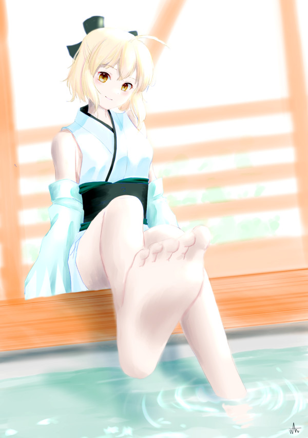 足湯沖田さん
