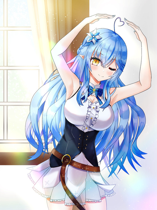 マルをくれるラミィちゃん