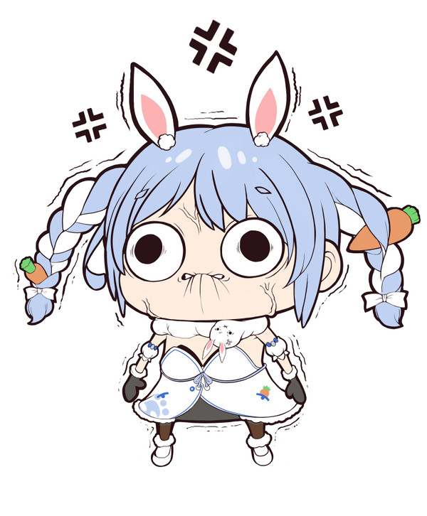 イライラぺこらちゃん
