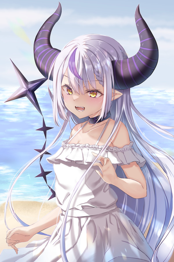 白ワンピお清楚ラプ様