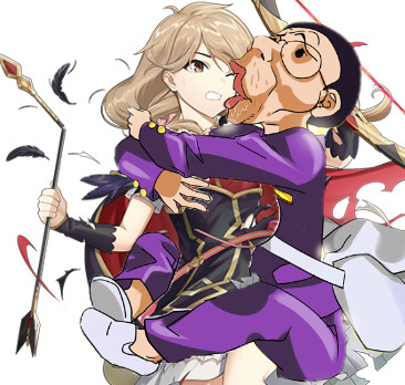 Norimaro kissing Faye