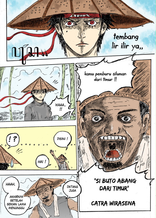 i will drawing comics pages