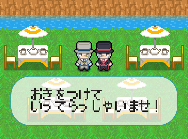 おじぎするサブマス