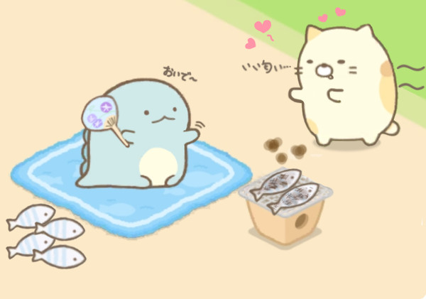 【すみ農園で】お魚焼いてるんです【あそぼう】