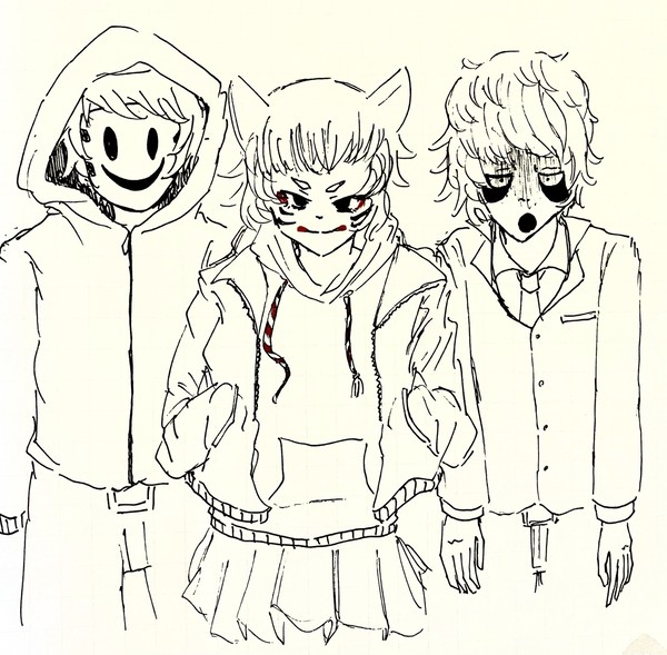 描くだけ描いて放置した創作供養