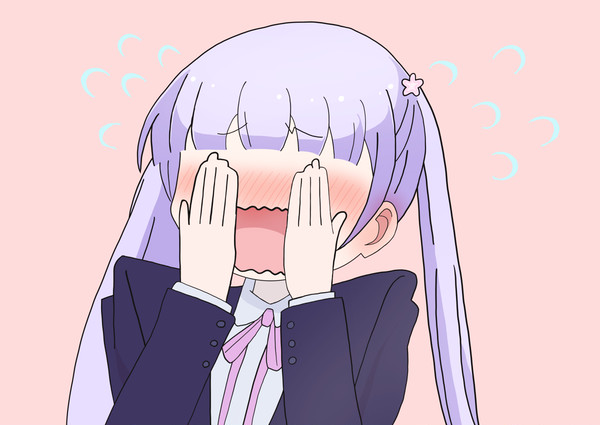 涼風青葉　塗り練習