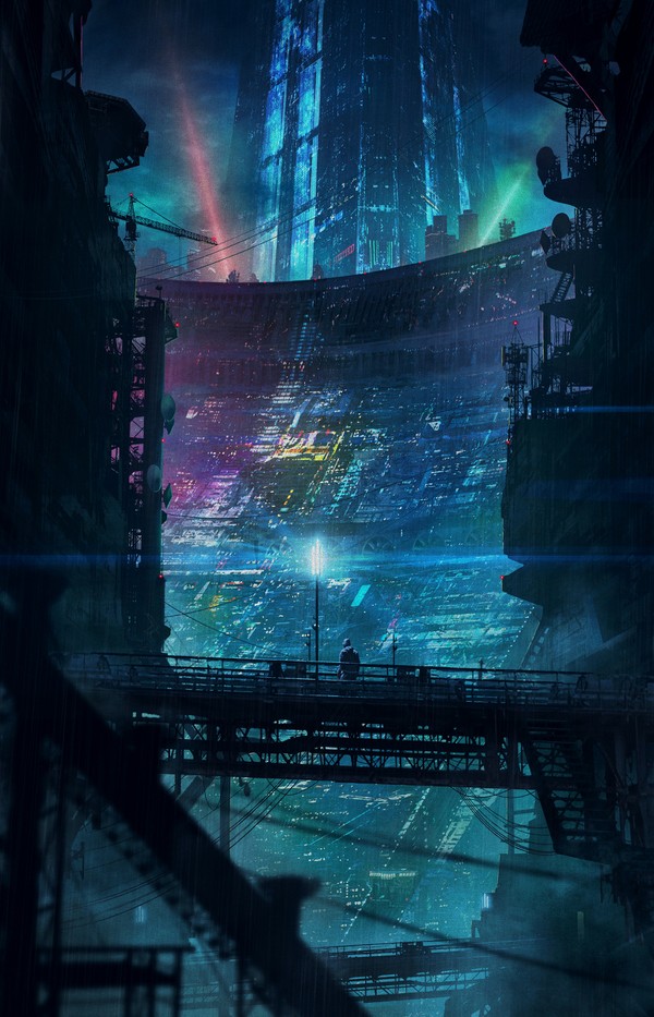 Orbital port city　-Lost Ground-