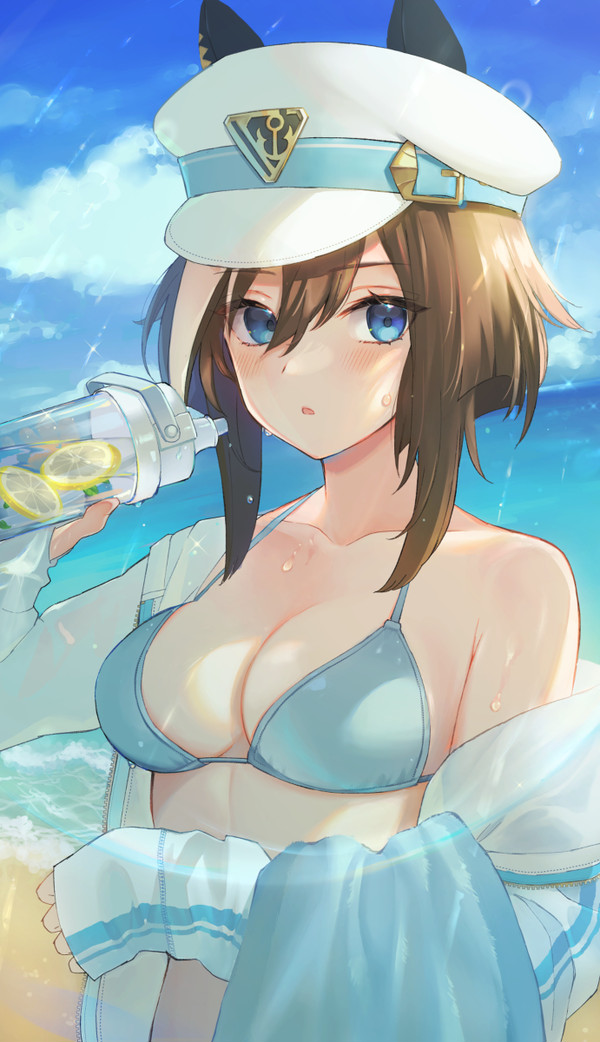 帽子の娘