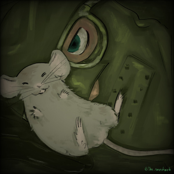 Riddler’s cute rat