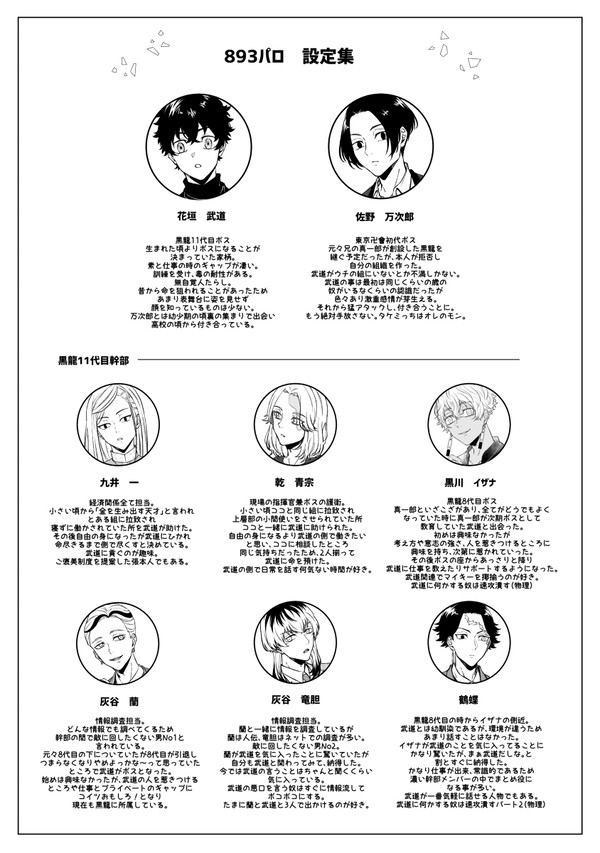 893パロ①【マイ武】