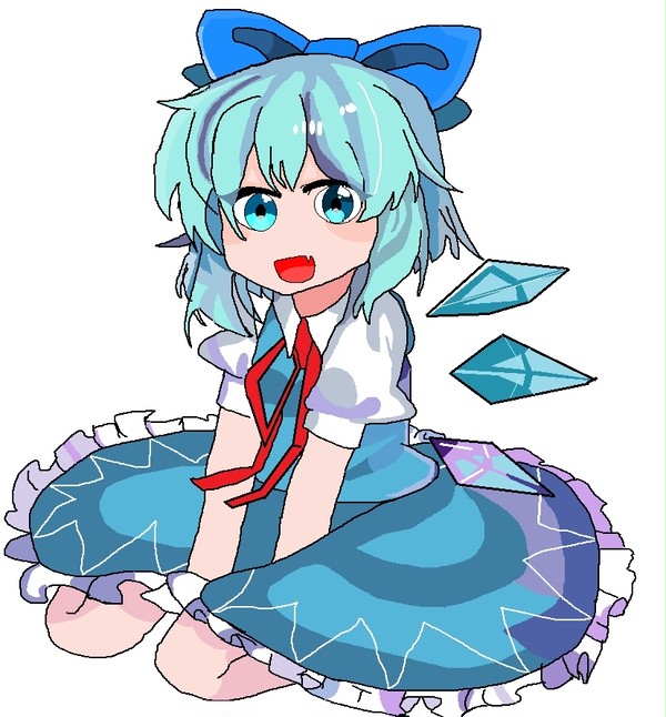 Try again to draw Cirno