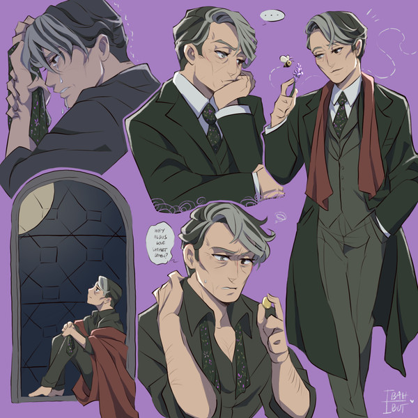 Gellert Grindelwald Sketchpage