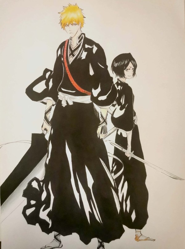 bleach（くろさき いちご&
朽木ルキア）