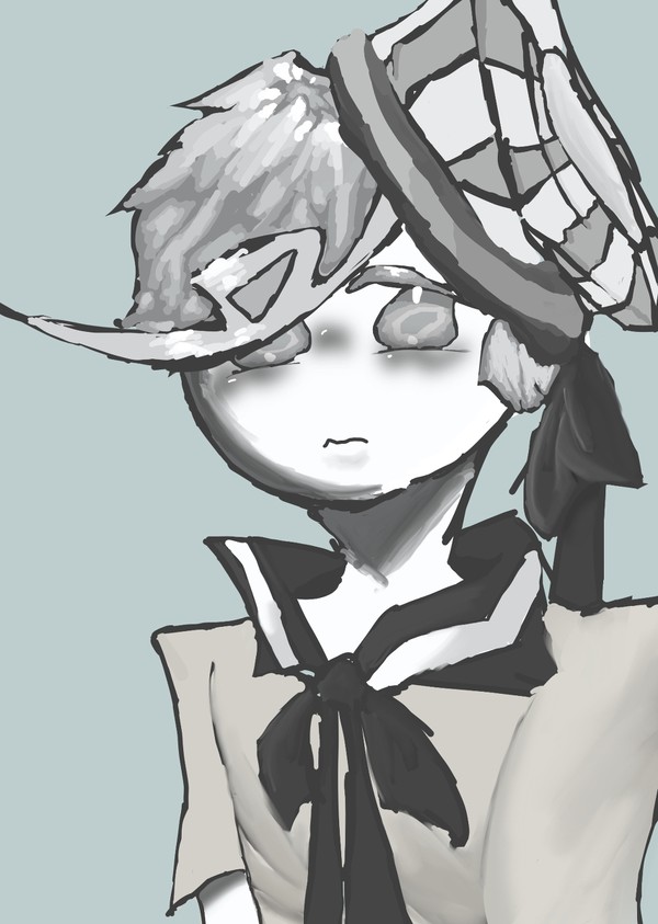 白黒ハッカちゃん