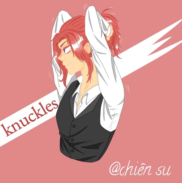knuckles the echidna!!🥺🥺