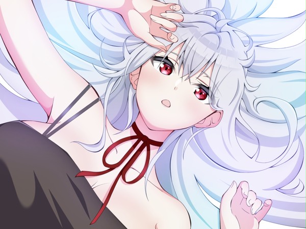 仰向けはかちぇ