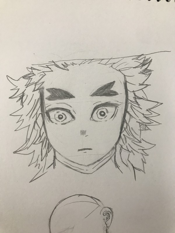 煉獄さん　模写