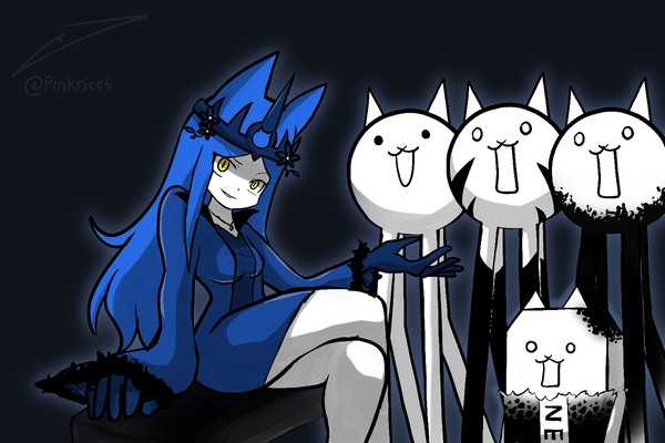 The battle cats Aku queen