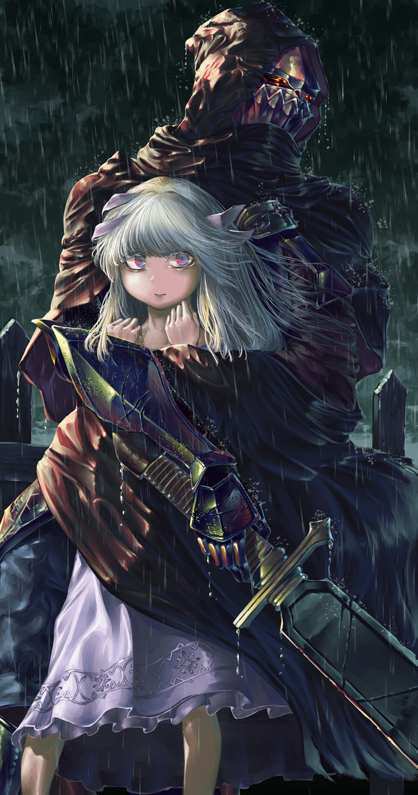 雨の下ふたり
