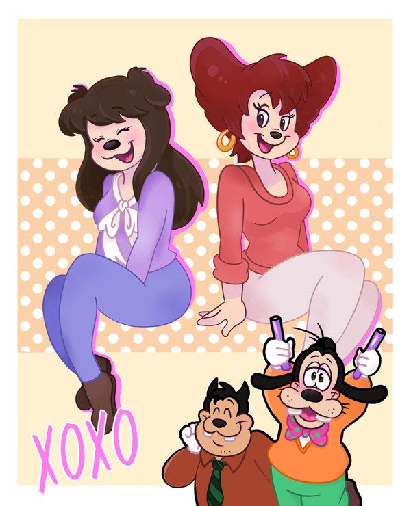 Harmonie Goof and Peg Pete