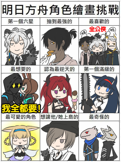 【撇-明日方舟角色繪畫挑戰】