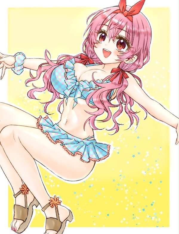 水着の女の子