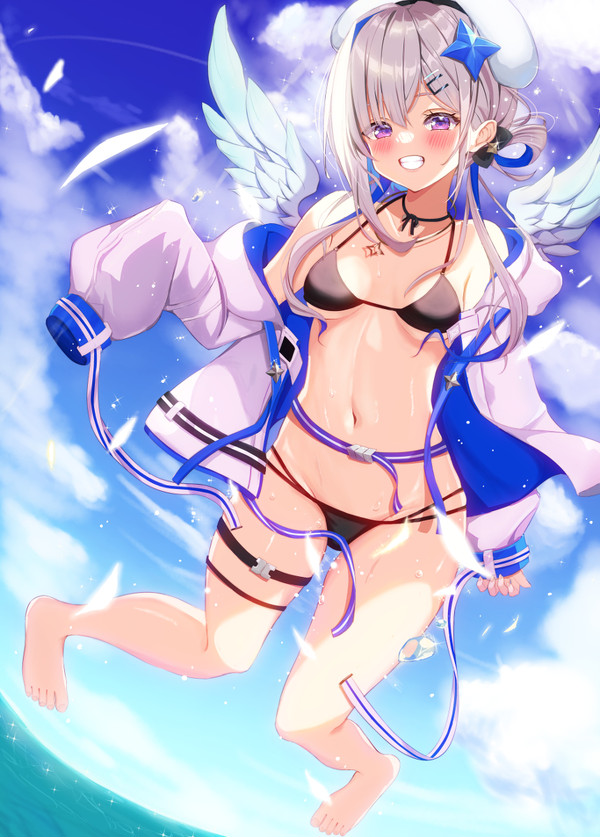 空から舞い降りた天使かなたん