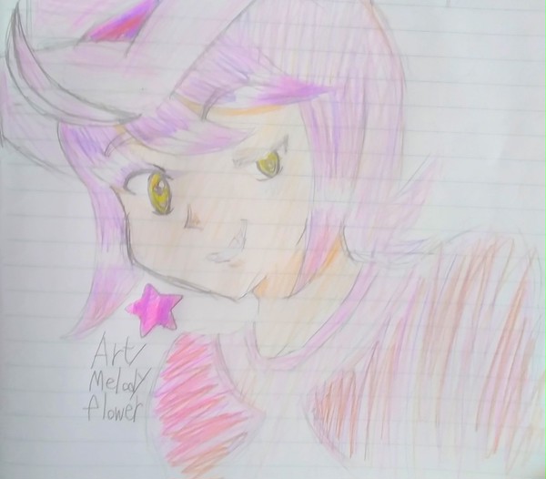 Clover Fan Art(※公式絵と似た色で着色)