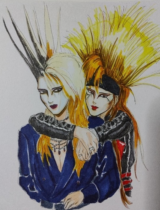 hideとYOSHIKI
