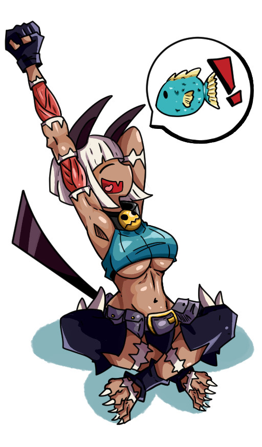Ms.Fortune after a fight!!
