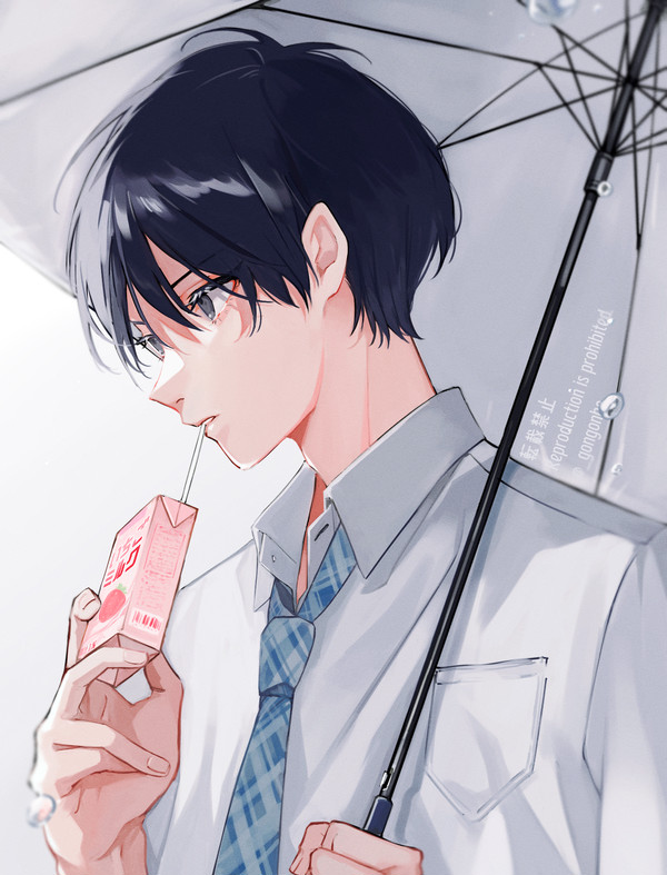 雨の日はいちごミルク