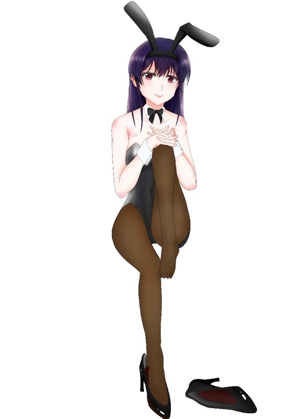 BunnyGirl-coloured full body
