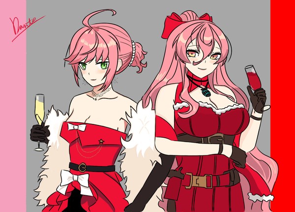 Christmas Sylvia and Veronica