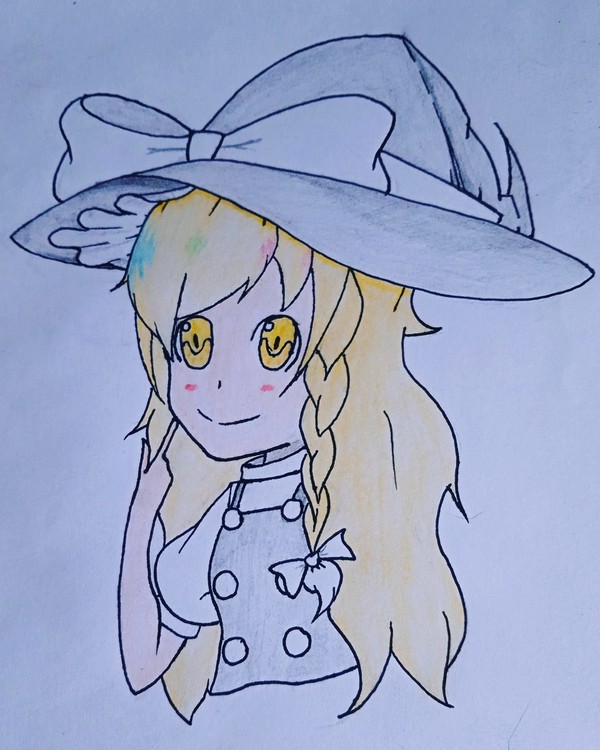 Marisa Kirisame touhou fanart