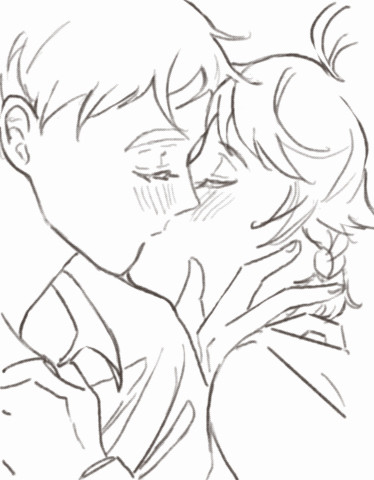 ノマエマ deep kiss GIF