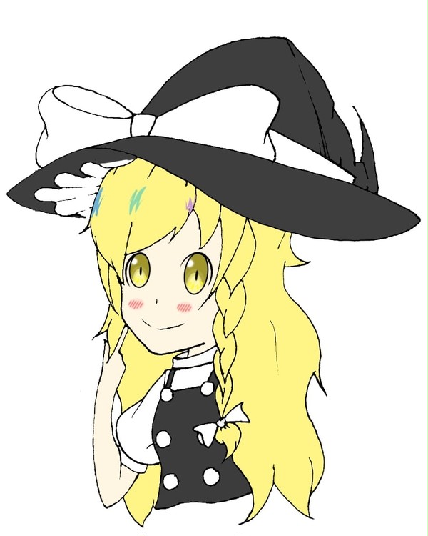 Marisa Kirisame touhou fanart