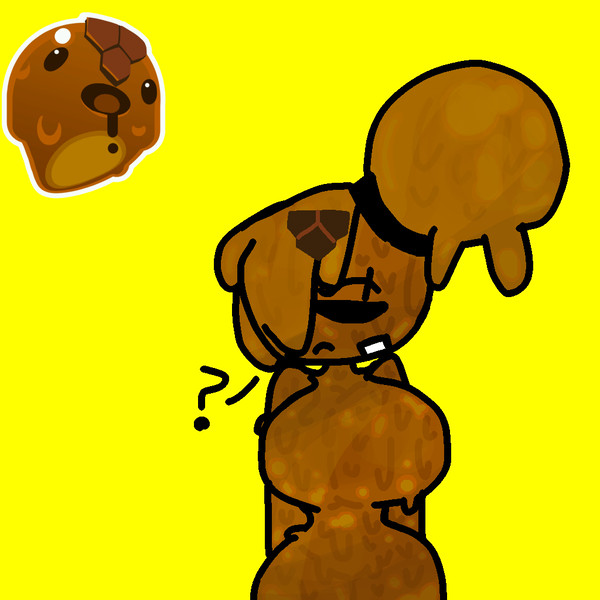 Um…Honey slime girl…?