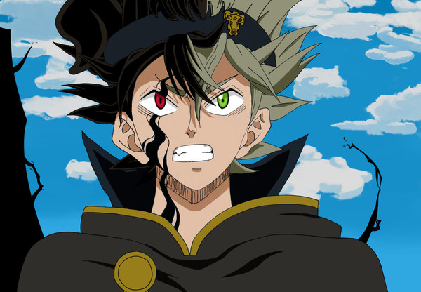 First painting - Black Asta