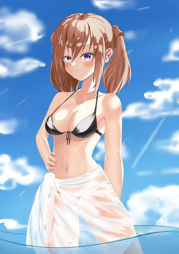 モデルのほんき水着